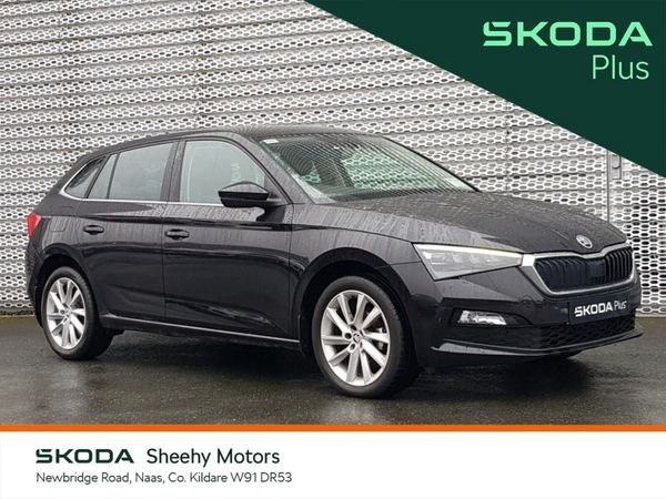 Skoda Scala Hatchback, Petrol, 2022, Black