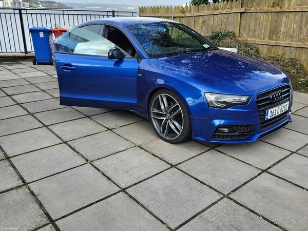 Audi A5 Hatchback, Diesel, 2016, Blue