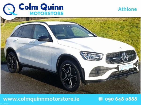 Mercedes-Benz GLC SUV, Diesel Plug-in Hybrid, 2022, White