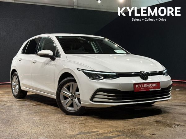 Volkswagen Golf Hatchback, Petrol Hybrid, 2022, White