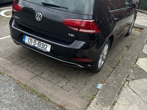 Volkswagen Golf Hatchback, Petrol, 2017, Black