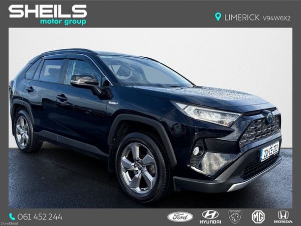 Toyota RAV4 SUV, Petrol Hybrid, 2022, Black