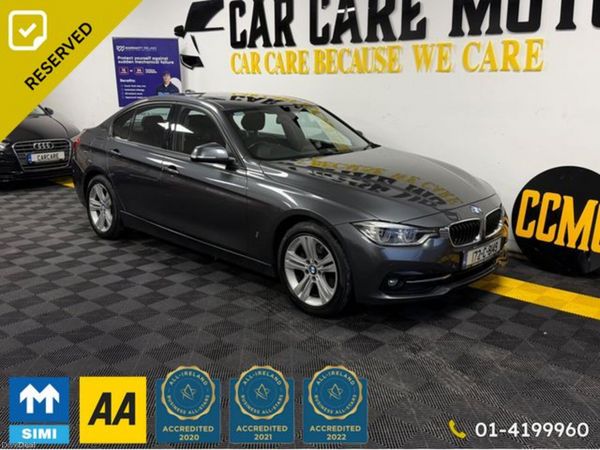 BMW 3-Series Saloon, Petrol Plug-in Hybrid, 2017, Grey