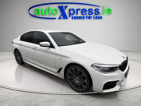 BMW 5-Series Saloon, Diesel, 2017, White