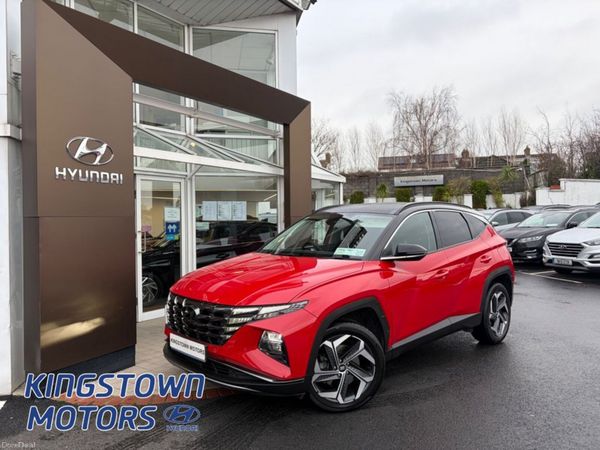 Hyundai Tucson MPV, Petrol Hybrid, 2021, Red
