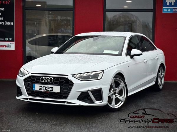 Audi A4 Saloon, Diesel, 2023, White