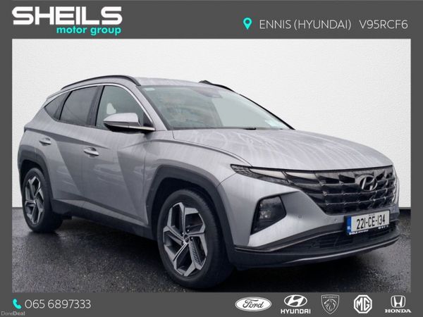 Hyundai Tucson SUV, Petrol Hybrid, 2022, Grey