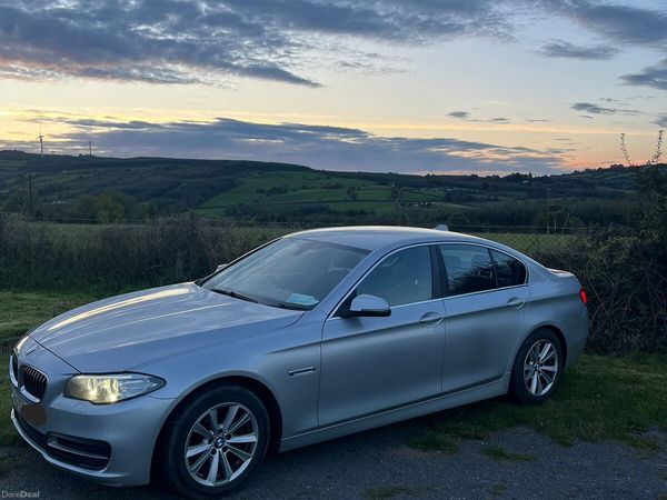 BMW 5-Series Saloon, Diesel, 2016, Silver