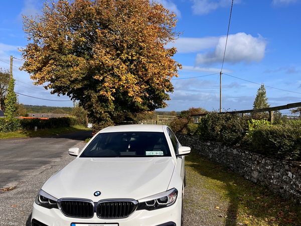 BMW 5-Series Saloon, Diesel, 2018, White