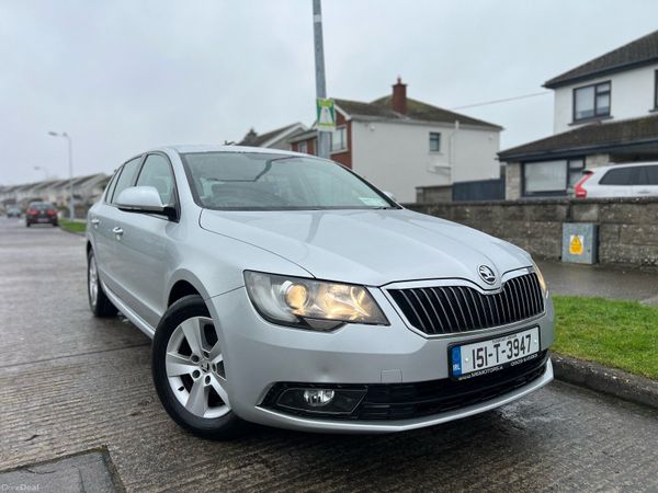 Skoda Superb Hatchback, Diesel, 2015, Silver