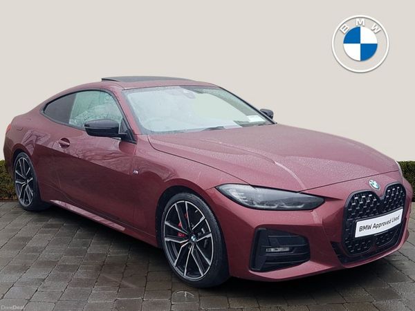 BMW 4-Series Coupe, Diesel, 2022, Red
