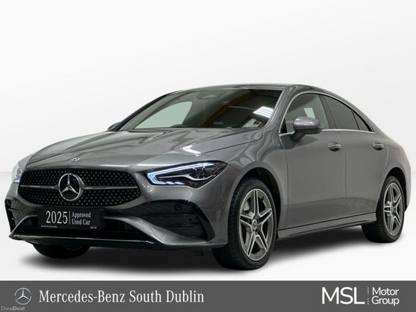 Mercedes-Benz CLA Saloon, Petrol Plug-in Hybrid, 2025, Grey