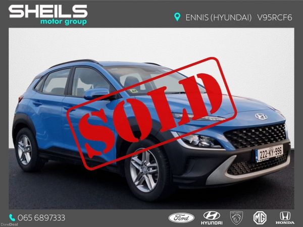 Hyundai KONA MPV, Petrol, 2022, Blue