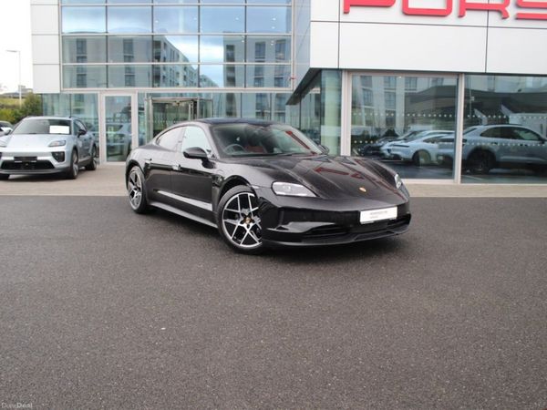 Porsche Taycan Saloon, Electric, 2026, Black