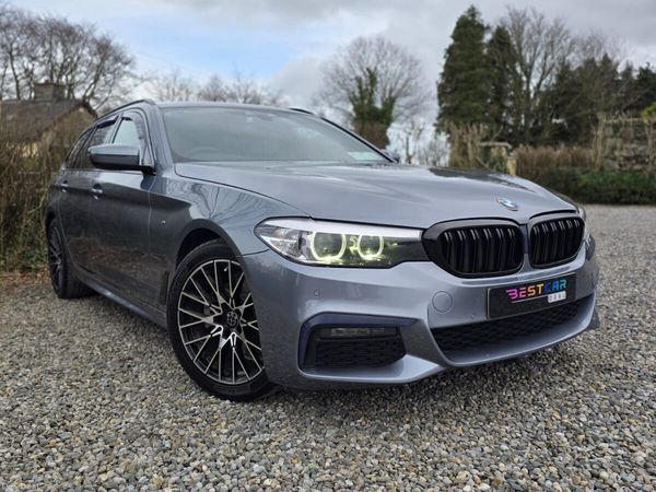 BMW 5-Series Estate, Diesel, 2019, Blue