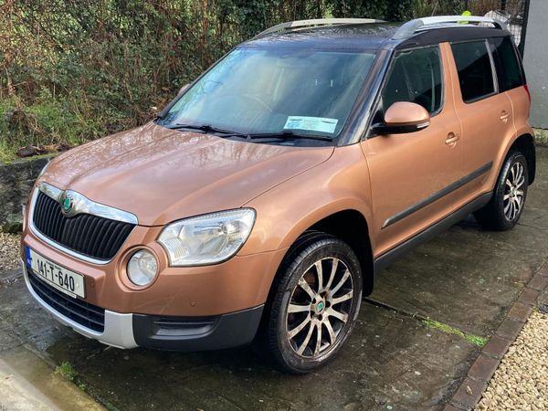 Skoda Yeti SUV, Diesel, 2014, Orange