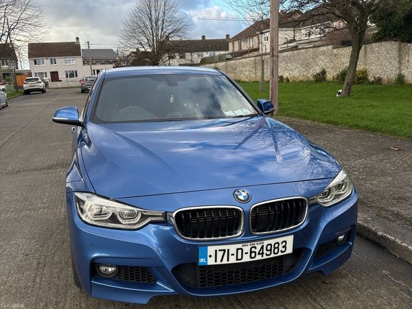BMW 3-Series Saloon, Petrol Plug-in Hybrid, 2017, Blue