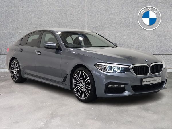 BMW 5-Series Saloon, Diesel, 2017, Blue