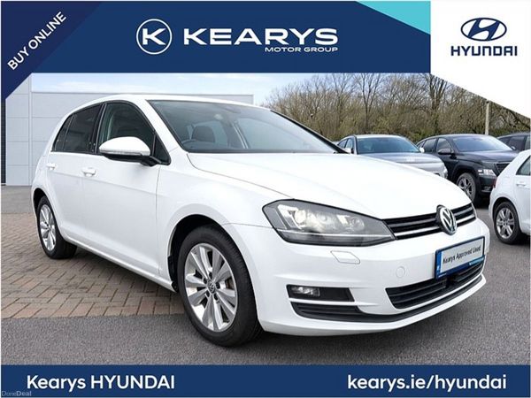 Volkswagen Golf Hatchback, Petrol, 2017, White