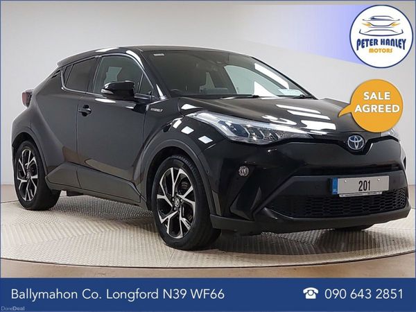 Toyota C-HR SUV, Petrol Hybrid, 2020, Black