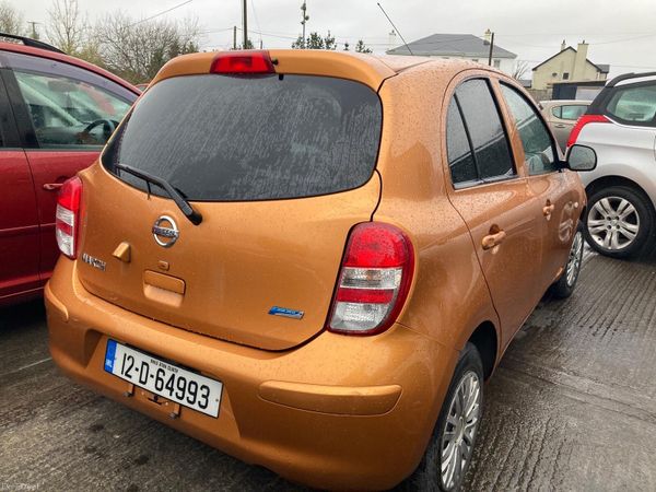 Nissan March Hatchback, Petrol, 2012, Gold