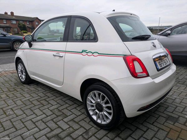 Fiat 500 Hatchback, Petrol, 2016, White