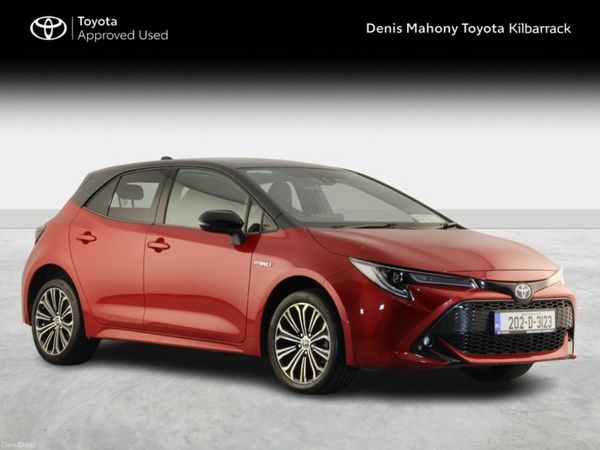 Toyota Corolla Hatchback, Petrol Hybrid, 2020, Red