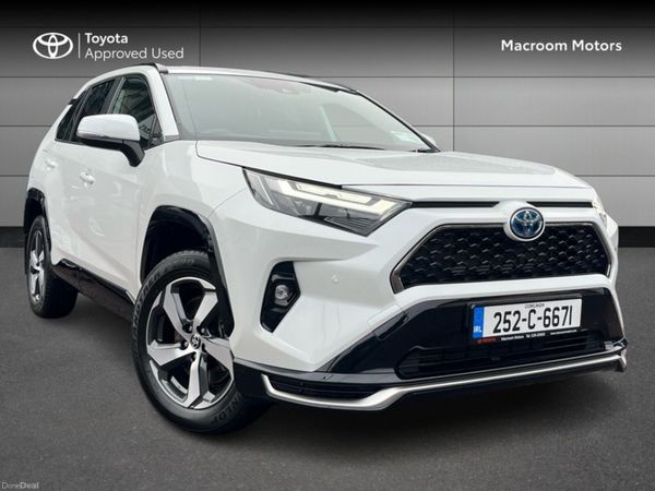 Toyota RAV4 Estate, Petrol Plug-in Hybrid, 2025, White