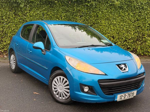 Peugeot 207 Hatchback, Diesel, 2012, Blue