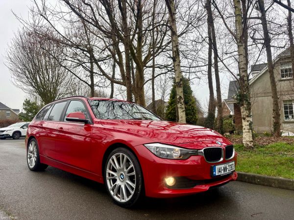 BMW 3-Series Estate, Diesel, 2014, Red