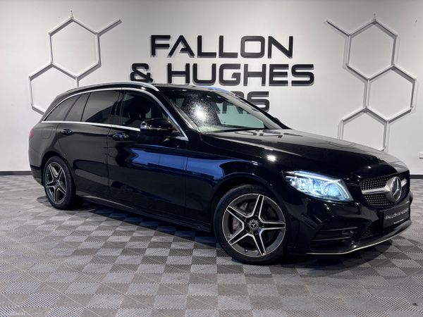 Mercedes-Benz C-Class Estate, Diesel Plug-in Hybrid, 2021, Black