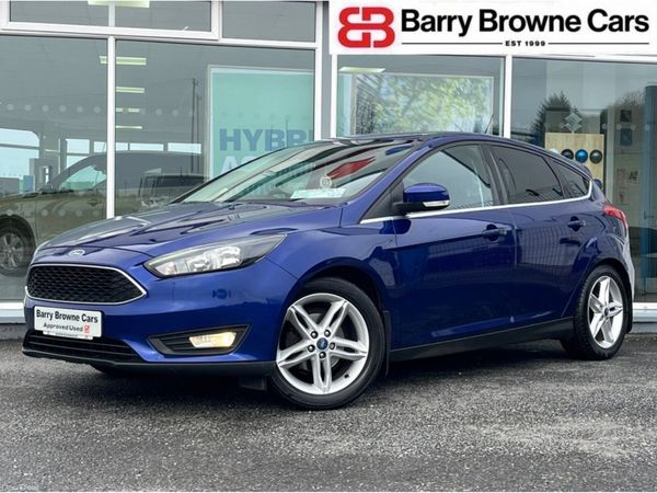 Ford Focus Hatchback, Diesel, 2017, Blue