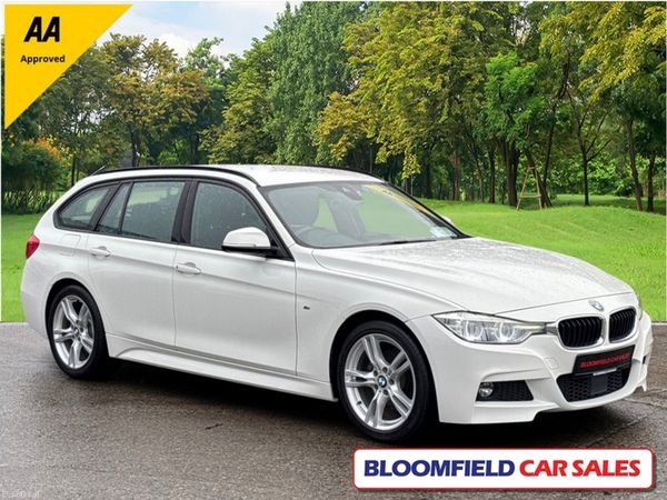 BMW 3-Series Saloon, Petrol, 2017, White