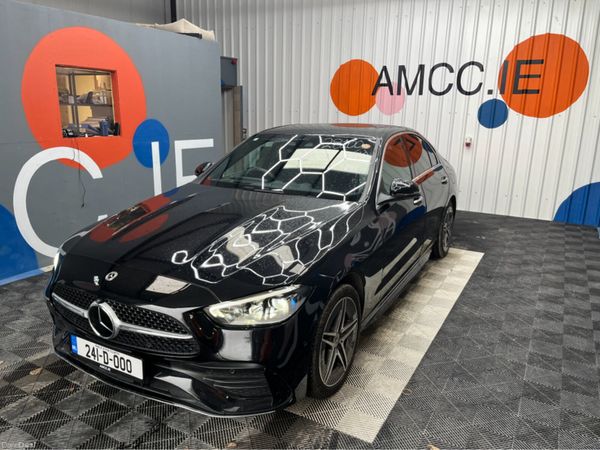 Mercedes-Benz C-Class Saloon, Petrol Plug-in Hybrid, 2024, Black