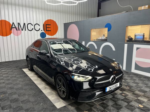 Mercedes-Benz C-Class Saloon, Petrol Plug-in Hybrid, 2024, Black