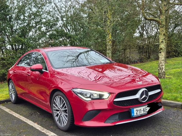 Mercedes-Benz CLA Saloon, Petrol, 2021, Red