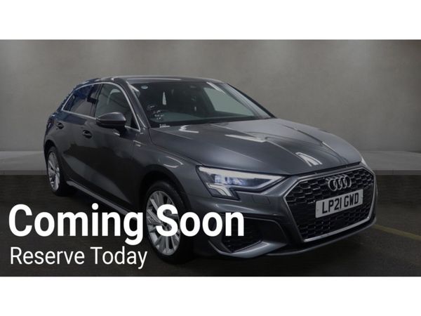 Audi A3 Hatchback, Petrol Hybrid, 2021, Grey