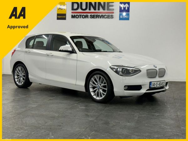 BMW 1-Series Hatchback, Petrol, 2014, White
