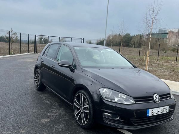 Volkswagen Golf Hatchback, Diesel, 2016, Black