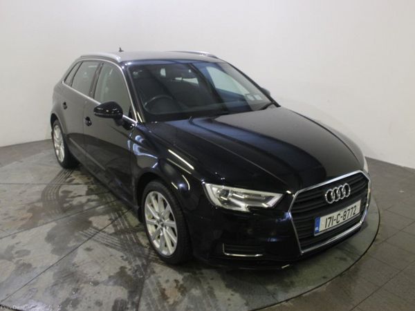 Audi A3 Hatchback, Diesel, 2017, Black