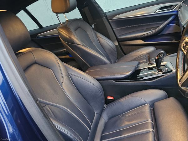 BMW 5-Series Saloon, Diesel, 2017, Blue