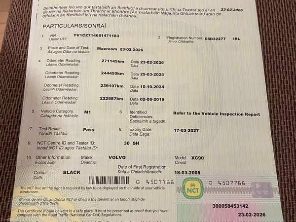 Volvo XC90 SUV, Diesel, 2008, Black