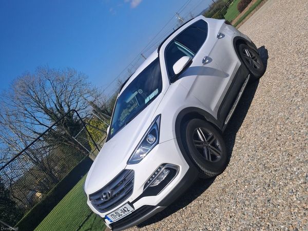 Hyundai Santa Fe SUV, Diesel, 2017, White