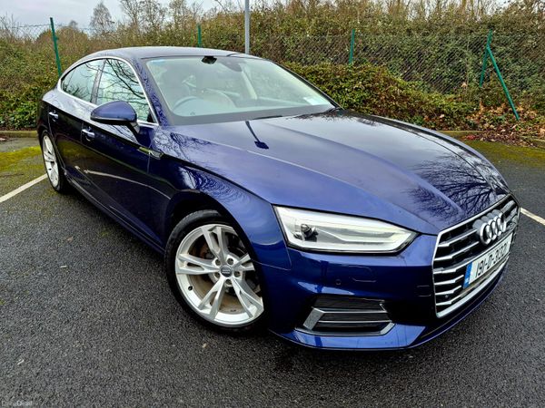 Audi A5 Hatchback, Diesel, 2019, Blue