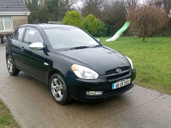 Hyundai Accent Hatchback, Diesel, 2008, Black
