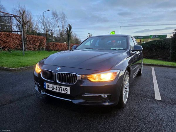 BMW 3-Series Saloon, Diesel, 2014, Blue