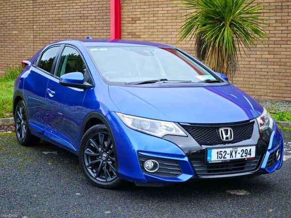 Honda Civic Hatchback, Diesel, 2015, Blue