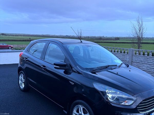 Ford KA Hatchback, Petrol, 2018, Black