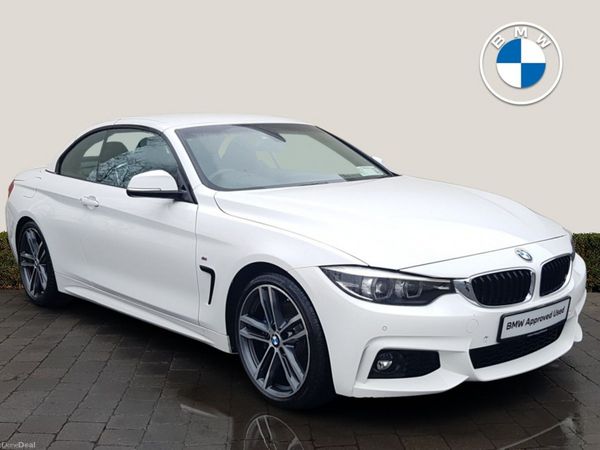 BMW 4-Series Convertible, Diesel, 2017, White