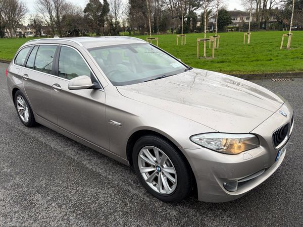 BMW 5-Series Estate, Diesel, 2012, Silver